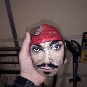 Captain Jack Sparrow custom painted Rock